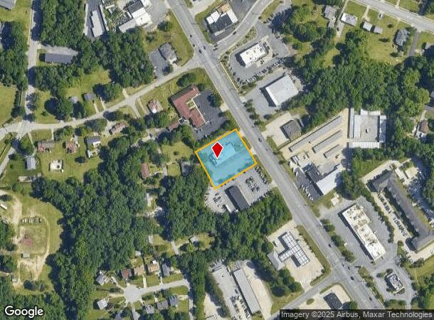  2929 N Main St, High Point, NC Parcel Map