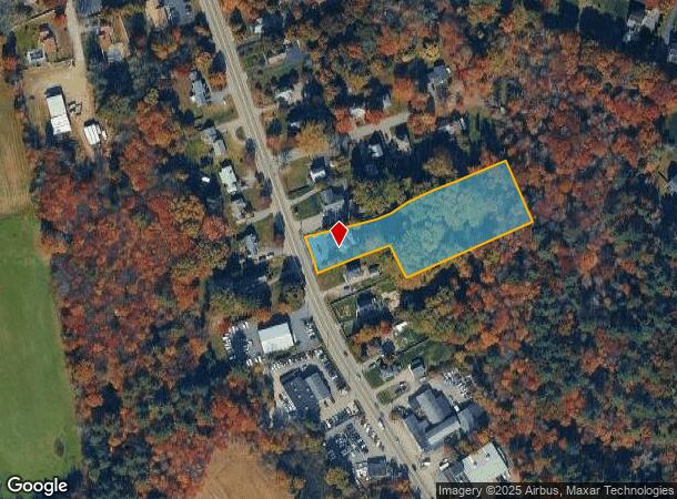  168 S Main St, West Bridgewater, MA Parcel Map