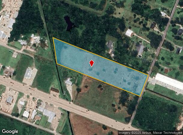  Cemetery Rd, Manvel, TX Parcel Map