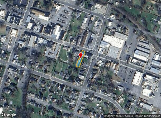  262 E King St, Strasburg, VA Parcel Map