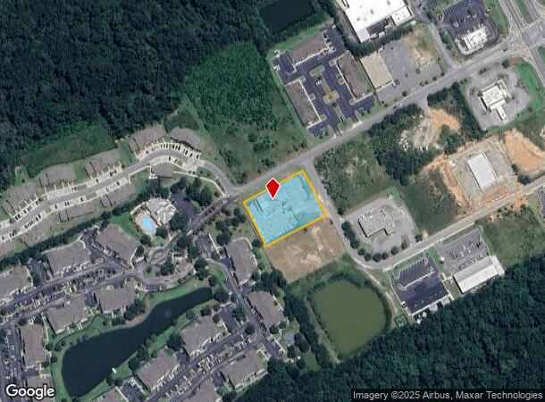 616 Towne Park Dr W, Rincon, GA Parcel Map