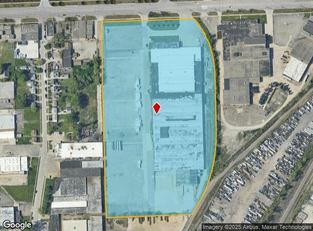 12350 E 9 Mile Rd, Warren, MI Parcel Map