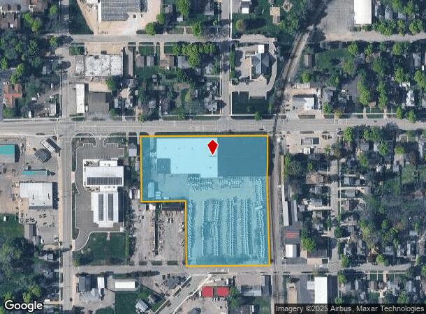  610 W Lovett St, Charlotte, MI Parcel Map