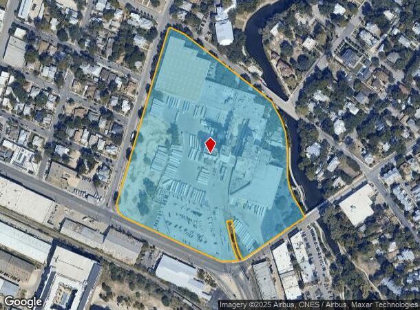 129 E Guenther, San Antonio, TX Parcel Map