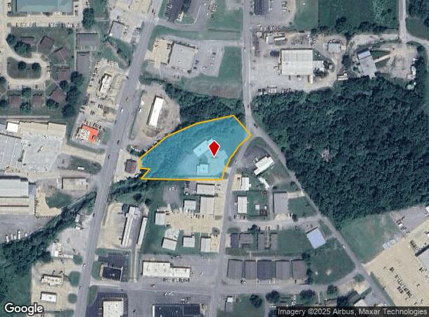  1536 Echota Ave, Tahlequah, OK Parcel Map