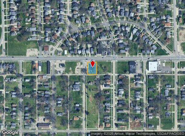 2021 Dorr St, Toledo, OH Parcel Map