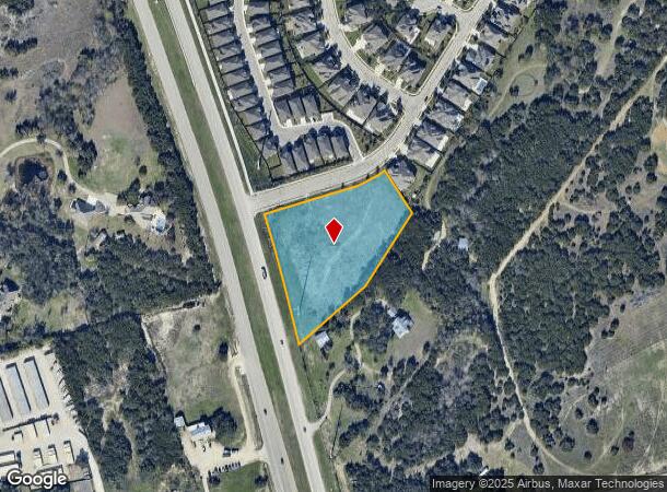  1520 Arrowfeather Pass, Leander, TX Parcel Map