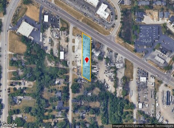  25W261 Lake St, Roselle, IL Parcel Map