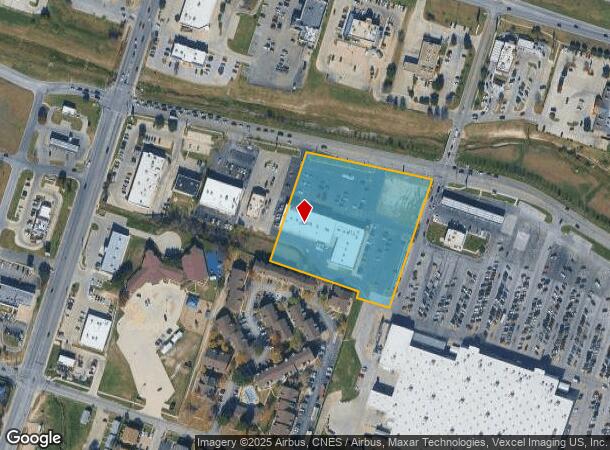  1200 Lowes Blvd, Killeen, TX Parcel Map