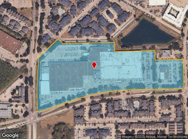  2650 W Bellfort Ave, Houston, TX Parcel Map