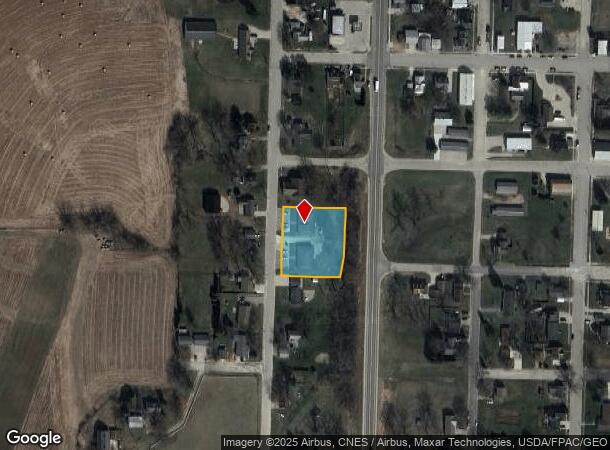  10 N Johnson St, Andrew, IA Parcel Map