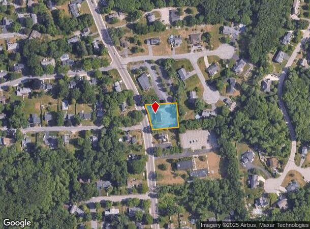  671 N Main St, Attleboro, MA Parcel Map