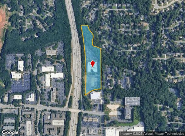  2300 Northlake Center Dr, Tucker, GA Parcel Map