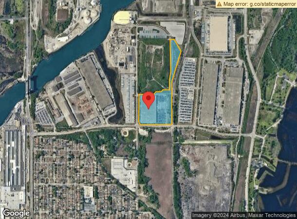  12625 S Carondolet Ave, Chicago, IL Parcel Map