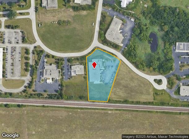21605 Gateway Ct, Brookfield, WI Parcel Map