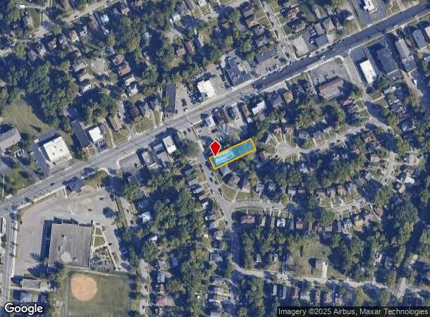 6624 Coleridge Ave, Cincinnati, OH Parcel Map