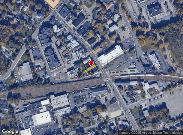  1610 Main St, Port Jefferson, NY Parcel Map