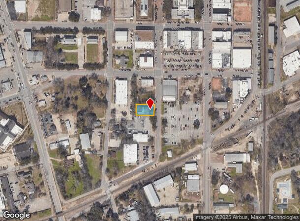 123 N Thompson St, Conroe, TX Parcel Map