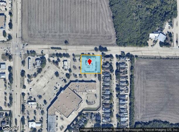  2021 W Mcdermott Dr, Allen, TX Parcel Map