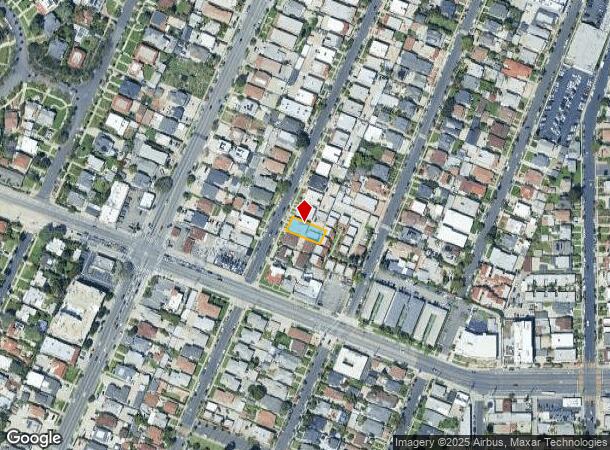 1504 S Bronson Ave, Los Angeles, CA Parcel Map