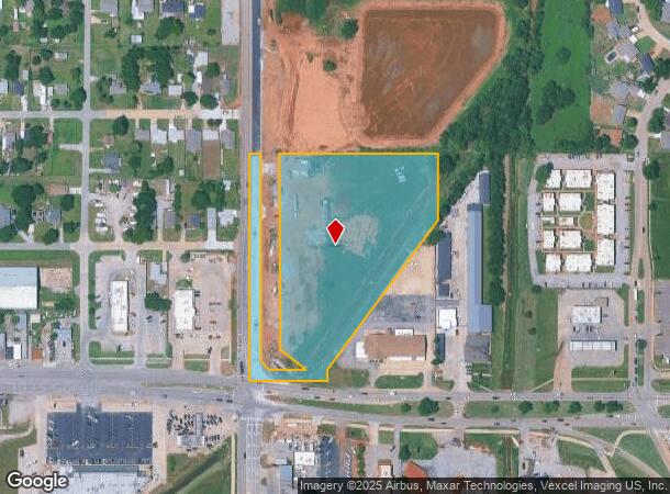 105 N Piedmont Rd, Yukon, OK Parcel Map