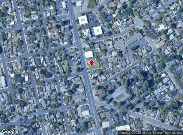 2010 Jefferson St, Napa, CA Parcel Map