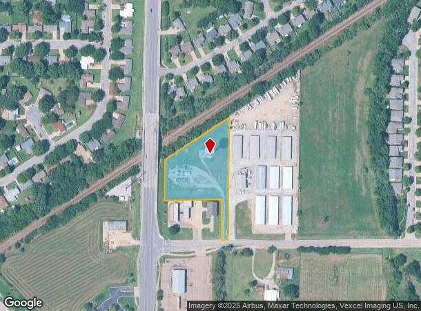 1420 N Rock Rd, Mulvane, KS Parcel Map