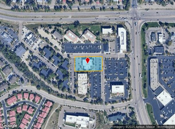  1257 Lake Plaza Dr, Colorado Springs, CO Parcel Map