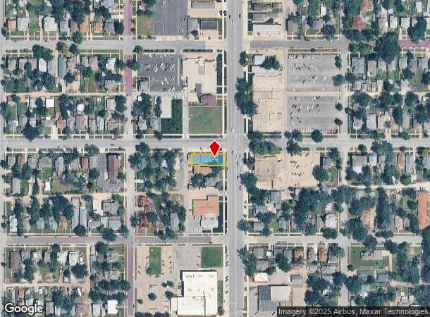  1021 N Main St, Hutchinson, KS Parcel Map