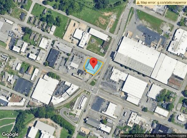  1233 E Main St, Chattanooga, TN Parcel Map