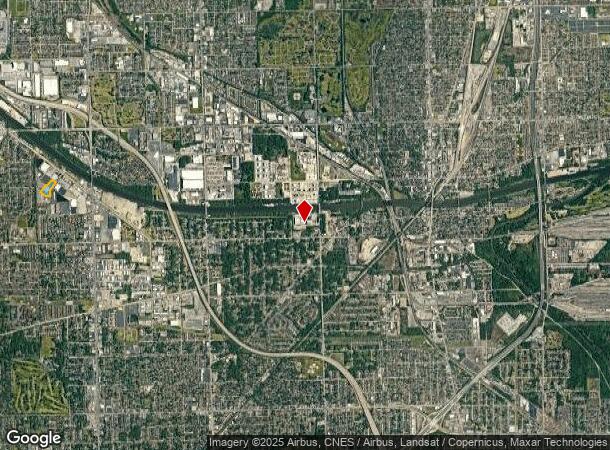  9700 Rivercrest Dr, Crestwood, IL Parcel Map