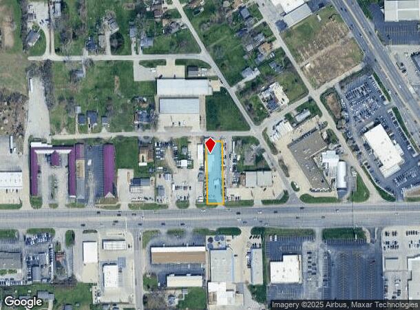 808 W Coliseum Blvd, Fort Wayne, IN Parcel Map