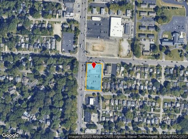  4890 N High St, Columbus, OH Parcel Map