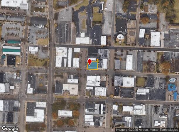  201 E Lafayette St, Jackson, TN Parcel Map