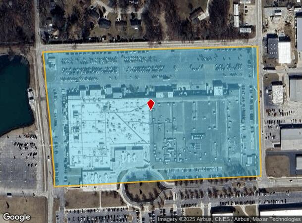  1800 W Center St, Warsaw, IN Parcel Map