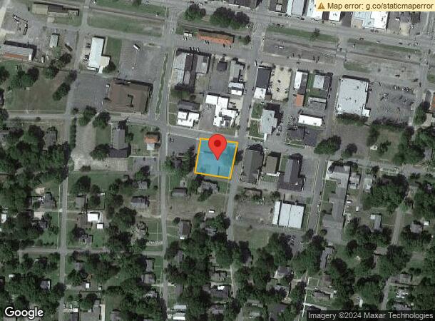  200 S Moose St, Morrilton, AR Parcel Map