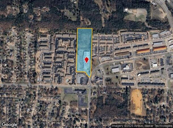 2415 Donaghey Ave, Conway, AR Parcel Map