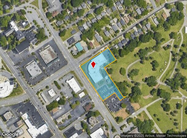 200 Qubein Ave, High Point, NC Parcel Map