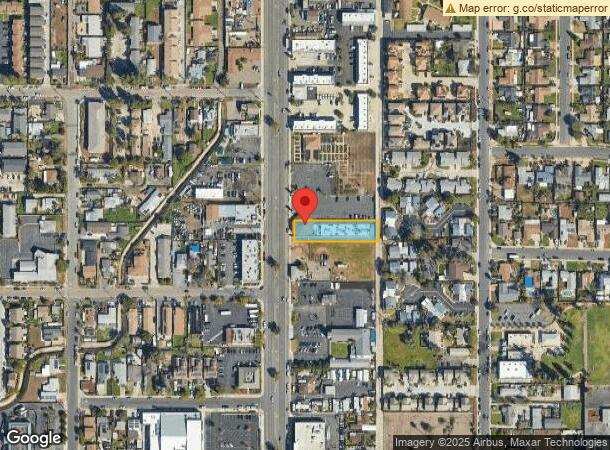  1125 N 2Nd St, El Cajon, CA Parcel Map