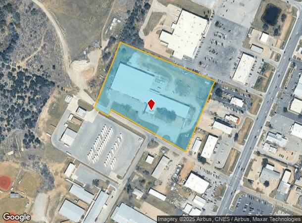  1707 Colt Cir, Marble Falls, TX Parcel Map