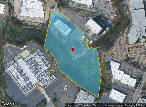  16705 Via Del Campo Ct, San Diego, CA Parcel Map