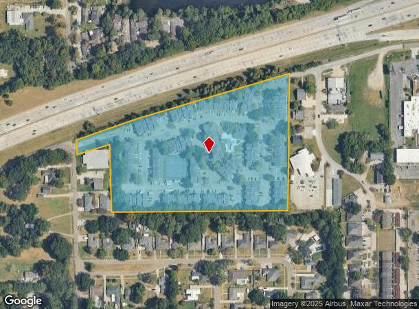  10795 Mead Rd, Baton Rouge, LA Parcel Map