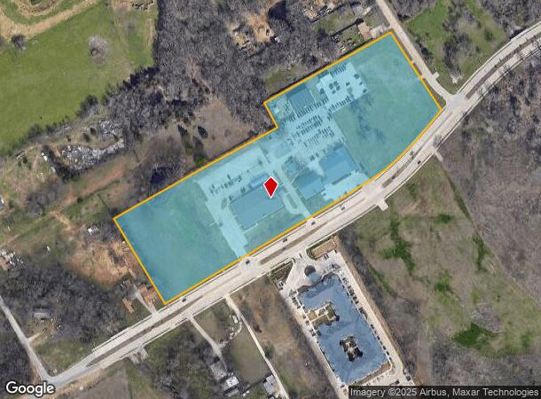  1188 W Broad St, Mansfield, TX Parcel Map