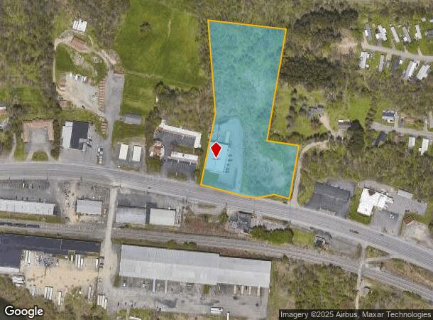 627 Upper Court St, Binghamton, NY Parcel Map
