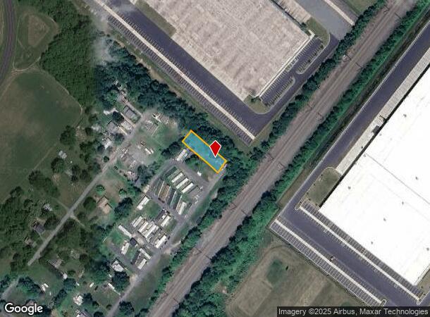  1504 Railroad Ave, Perryman, MD Parcel Map