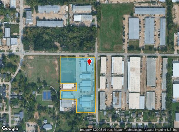  9901 Tanner Rd, Houston, TX Parcel Map