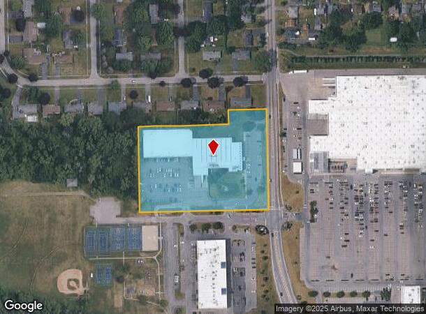1485 Howard Rd, Rochester, NY Parcel Map