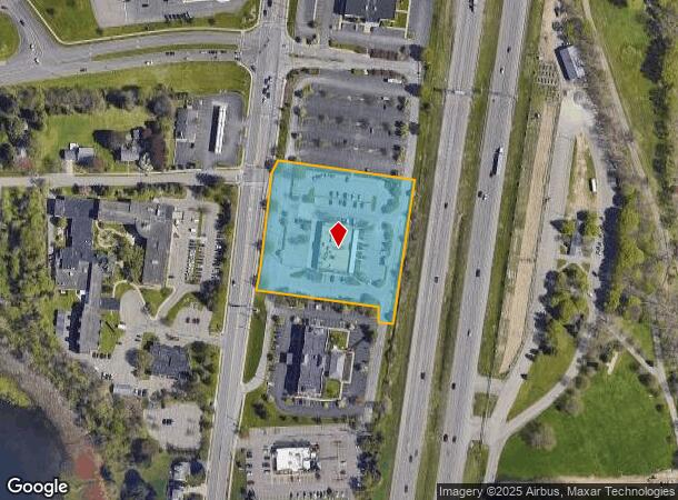 876 Upper Front St, Binghamton, NY Parcel Map