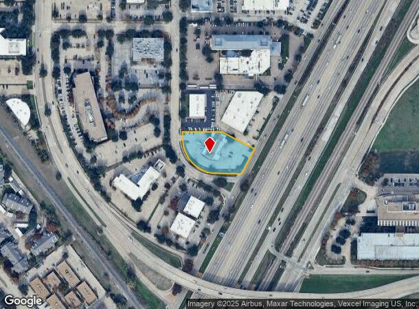 1601 N Central Expy, Richardson, TX Parcel Map