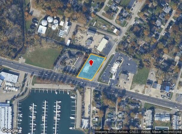 800 Pointe Tremble Rd, Algonac, MI Parcel Map